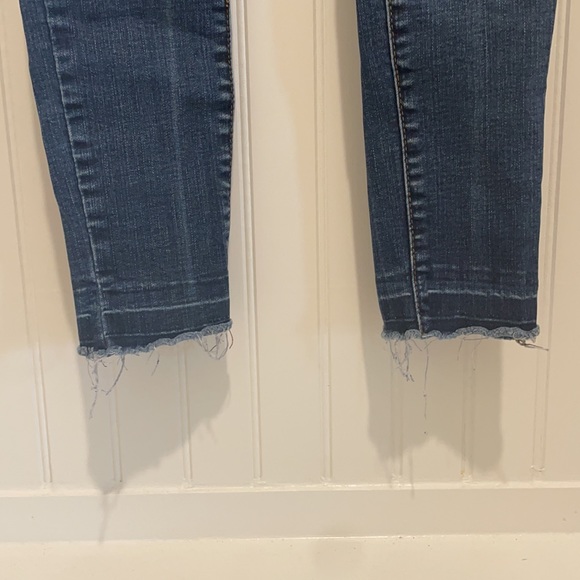 Pacsun bullhead dark ripped jeans size 25 - Picture 3 of 9